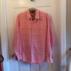 Tulliano M fringe button down detail shirt top